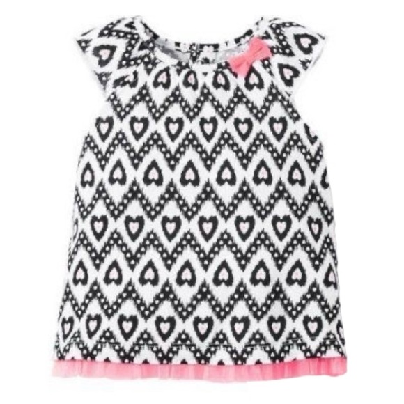 Black and White Sleeveless Ikat Top - Picture 1 of 6
